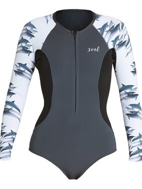 Xcel x Ocean Ramsey Women's wetsuit + legging pants in Dolphin